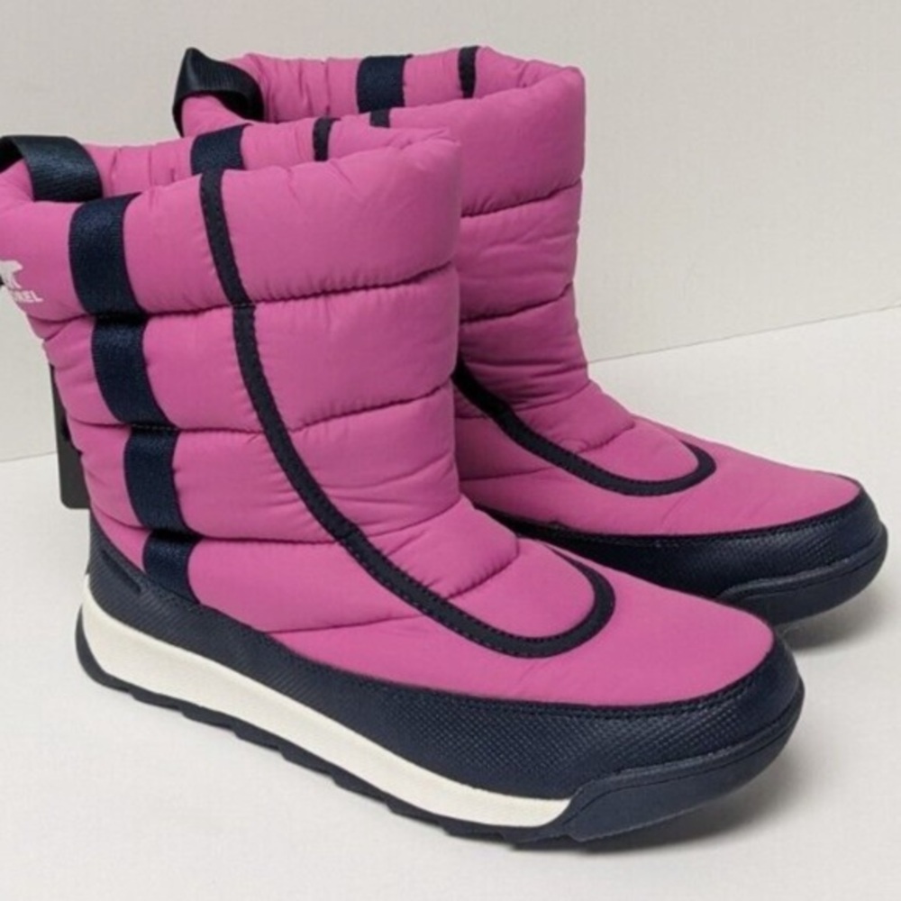 Sorel Whitney II Puffy Mid Waterproof Snow Boots, Pink, Toddler Sz 8